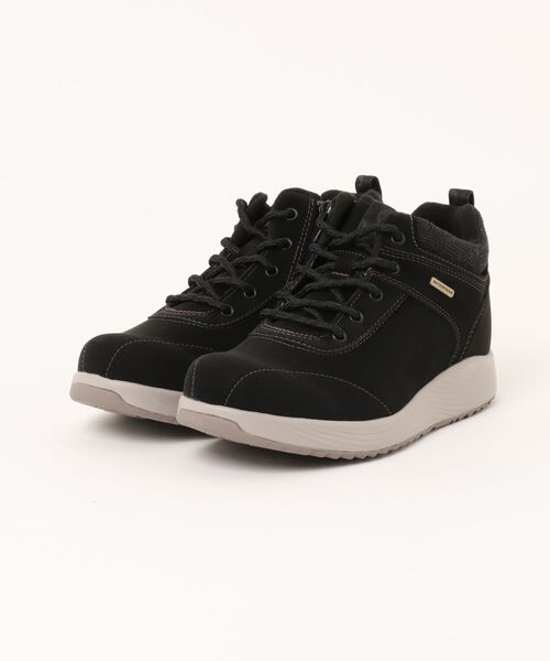 MoonStar(ムーンスター)の「【MoonStar/ムーンスター】SPLT FGL105 レディース ブーツ 防水(ブーツ・レディース・ブラック×ブラック/ブラック系1・23.5cm/24.5cm/24.0cm/25.0cm/23.0cm)」の2枚目の写真