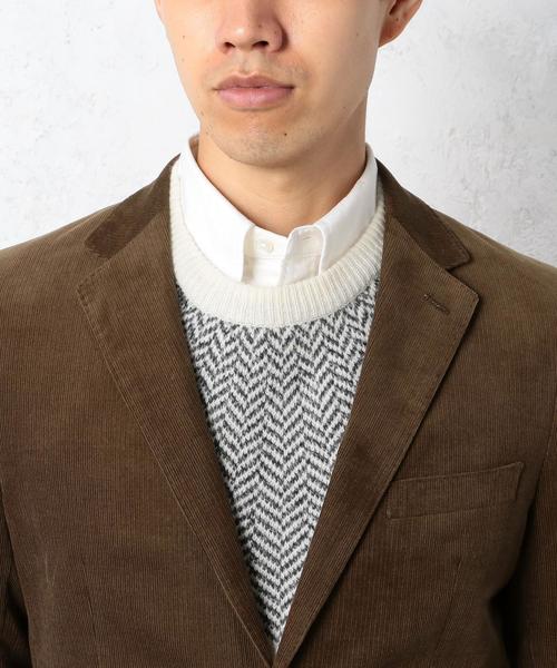 green label relaxing（グリーンレーベルリラクシング）の「KT コーデュロイ NT 2B ジャケット◆（テーラードジャケット・メンズ・ブラウン/ネイビー・SMALL/X-LARGE/MEDIUM/LARGE）」の10枚目の写真