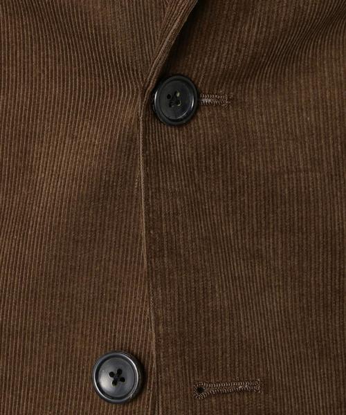 green label relaxing（グリーンレーベルリラクシング）の「KT コーデュロイ NT 2B ジャケット◆（テーラードジャケット・メンズ・ブラウン/ネイビー・SMALL/X-LARGE/MEDIUM/LARGE）」の14枚目の写真