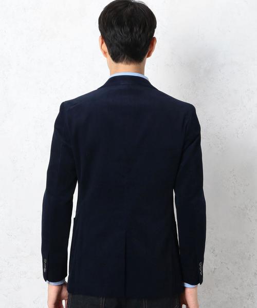 green label relaxing（グリーンレーベルリラクシング）の「KT コーデュロイ NT 2B ジャケット◆（テーラードジャケット・メンズ・ブラウン/ネイビー・SMALL/X-LARGE/MEDIUM/LARGE）」の5枚目の写真