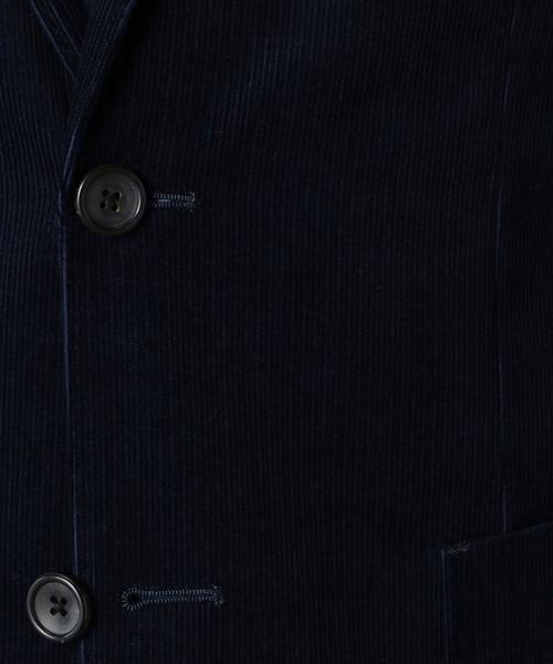 green label relaxing（グリーンレーベルリラクシング）の「KT コーデュロイ NT 2B ジャケット◆（テーラードジャケット・メンズ・ブラウン/ネイビー・SMALL/X-LARGE/MEDIUM/LARGE）」の8枚目の写真