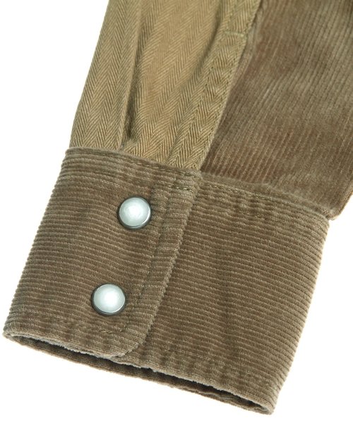 F.O.KIDS（エフオーキッズ）の「エイジングリメイクシャツ（シャツ/ブラウス・キッズ・キャメル/カーキ・100/120/110/130/95/90/140/80）」の4枚目の写真