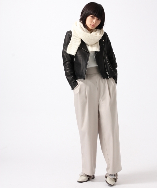 HARE（ハレ）の「２ピースマルチWAYニットプルオーバー(HARE)（ニット/セーター・レディース・オフホワイト/ブラウン/ネイビー・FREE）」の21枚目の写真