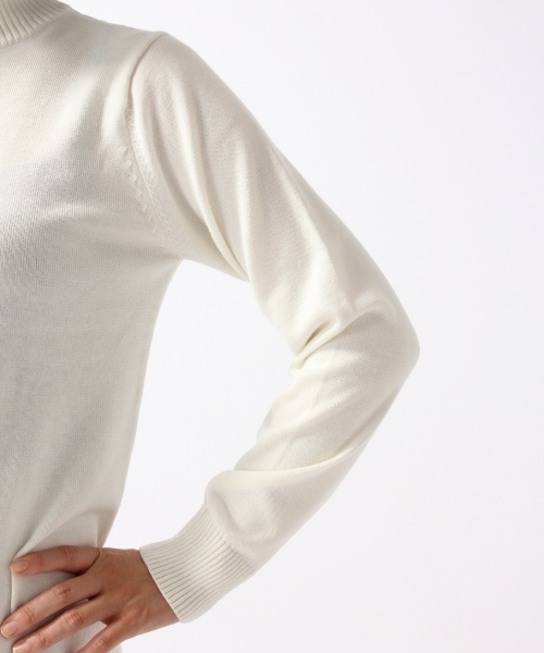 HARE（ハレ）の「２ピースマルチWAYニットプルオーバー(HARE)（ニット/セーター・レディース・オフホワイト/ブラウン/ネイビー・FREE）」の6枚目の写真