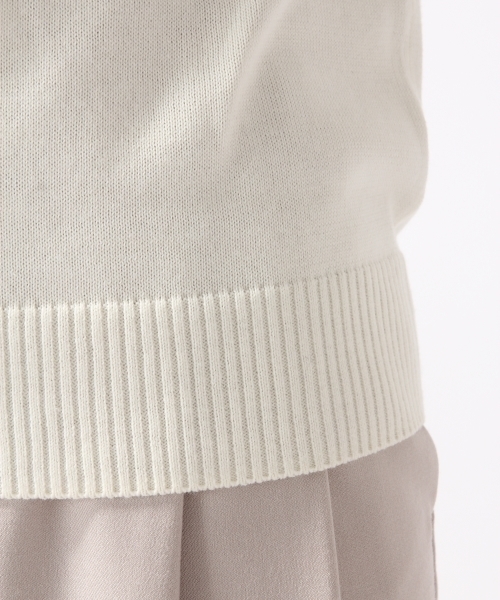 HARE（ハレ）の「２ピースマルチWAYニットプルオーバー(HARE)（ニット/セーター・レディース・オフホワイト/ブラウン/ネイビー・FREE）」の8枚目の写真