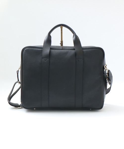 5351 POUR LES HOMMES（ゴーサンゴーイチプールオム）の「レザーブリーフケース（トートバッグ・メンズ・ブラック・FREE）」の4枚目の写真
