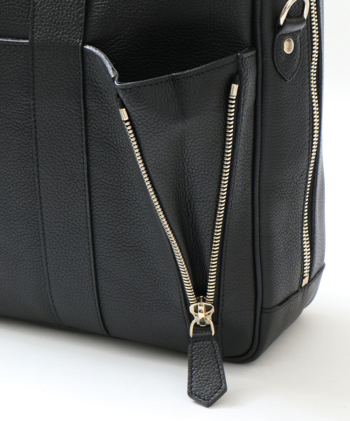 【希少】 5351 POUR LES HOMMES トートバッグ 本革 ブラック 5351 POUR LES HOMMES（ゴーサンゴーイチプールオム）の「レザー