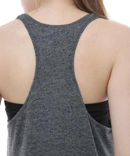 ROSE BUD（ローズバッド）の「MUSCLE TANK MAXI DRESS（ワンピース・レディース・グレー/チャコールグレー・ONE SIZE/ONE）」の5枚目の写真