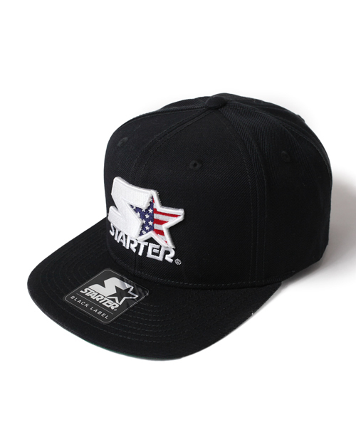 STARTER BLACK LABEL（スターターブラックレーベル）の「STARTER BLACK LABEL　アメリカスターキャップ（キャップ・メンズ・ブラック/ネイビー・FREE）」の2枚目の写真