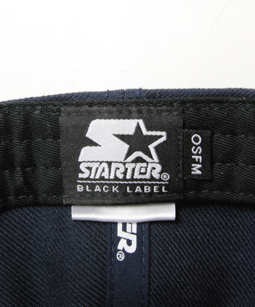 STARTER BLACK LABEL（スターターブラックレーベル）の「STARTER BLACK LABEL　アメリカスターキャップ（キャップ・メンズ・ブラック/ネイビー・FREE）」の6枚目の写真