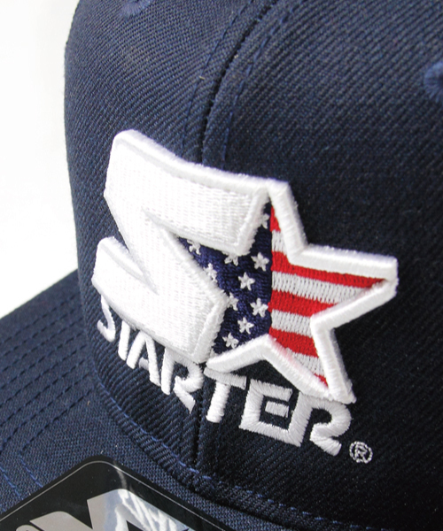 STARTER BLACK LABEL（スターターブラックレーベル）の「STARTER BLACK LABEL　アメリカスターキャップ（キャップ・メンズ・ブラック/ネイビー・FREE）」の15枚目の写真
