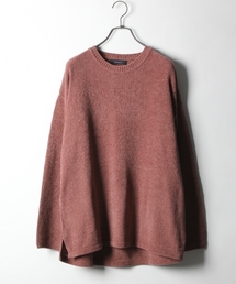 RAGEBLUE | モールヤーンニットクルー/770810(ニット/セーター)