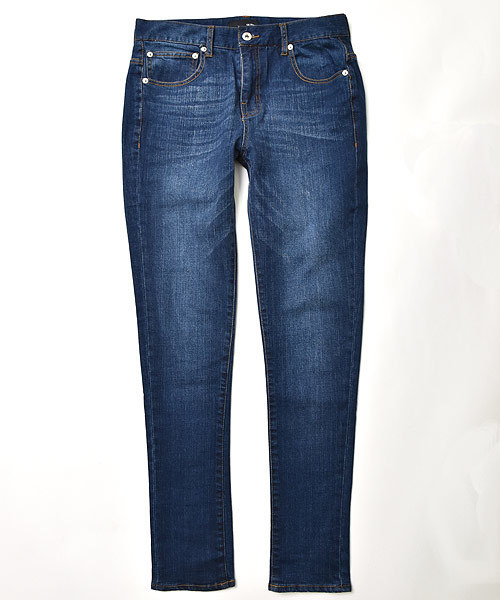 MinoriTY（マイノリティ）の「ストレッチスーパースキニーデニムパンツ（デニムパンツ・メンズ・ブラック/サックスブルー/ブルー系その他/ホワイト/グレー/インディゴブルー・M/XL/S/L）」の15枚目の写真