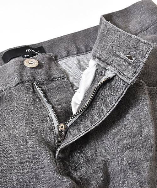 MinoriTY（マイノリティ）の「ストレッチスーパースキニーデニムパンツ（デニムパンツ・メンズ・ブラック/サックスブルー/ブルー系その他/ホワイト/グレー/インディゴブルー・M/XL/S/L）」の18枚目の写真