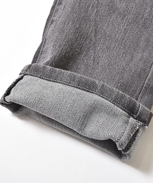 MinoriTY（マイノリティ）の「ストレッチスーパースキニーデニムパンツ（デニムパンツ・メンズ・ブラック/サックスブルー/ブルー系その他/ホワイト/グレー/インディゴブルー・M/XL/S/L）」の19枚目の写真