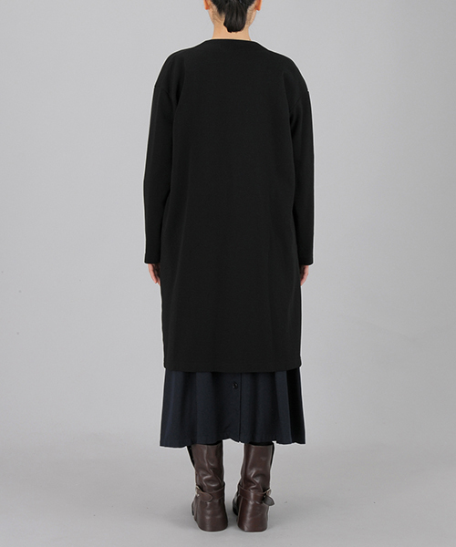 ZUCCa（ズッカ）の「(S)ダンボールジャージィー（カーディガン/ボレロ・レディース・ブラック/グレー・M size）」の13枚目の写真