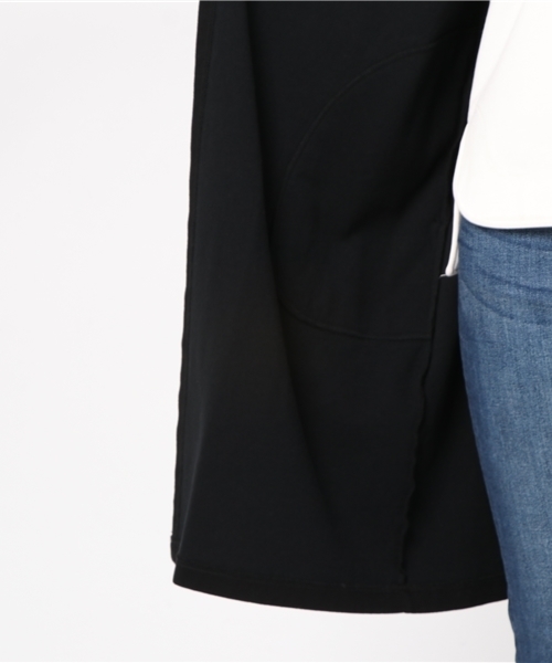 ZUCCa（ズッカ）の「(S)ダンボールジャージィー（カーディガン/ボレロ・レディース・ブラック/グレー・M size）」の6枚目の写真