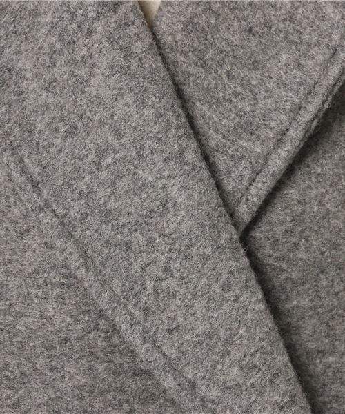 earth music&ecology（アースミュージックアンドエコロジー）の「・ビックシルエットチェスターコート（チェスターコート・レディース・ベージュ/ネイビー/ライトグレー・FREE）」の12枚目の写真