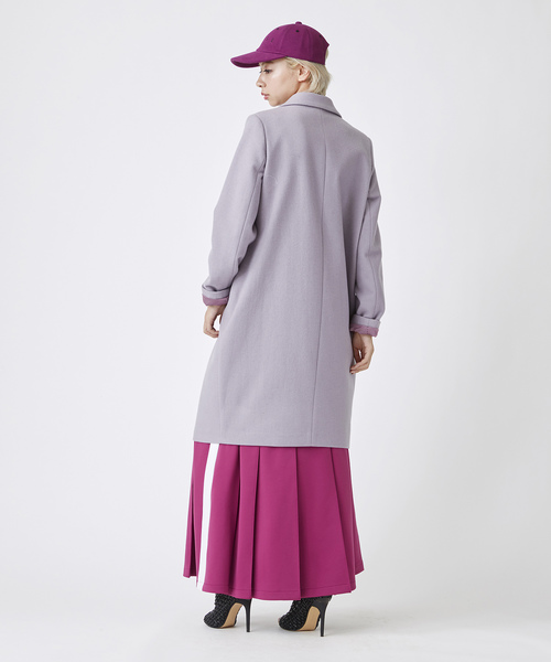 TRUNO by NOISE MAKER（トルノバイノイズメーカー）の「カシミヤ10%入りコクーンチェスターコート（その他アウター・レディース・チャコールグレー/ブラウン/グレー系その他/ベージュ系その他・FREE）」の8枚目の写真