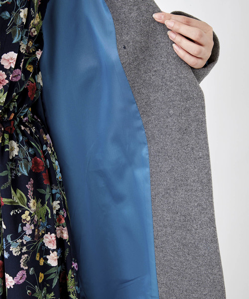 TRUNO by NOISE MAKER（トルノバイノイズメーカー）の「カシミヤ10%入りコクーンチェスターコート（その他アウター・レディース・チャコールグレー/ブラウン/グレー系その他/ベージュ系その他・FREE）」の17枚目の写真