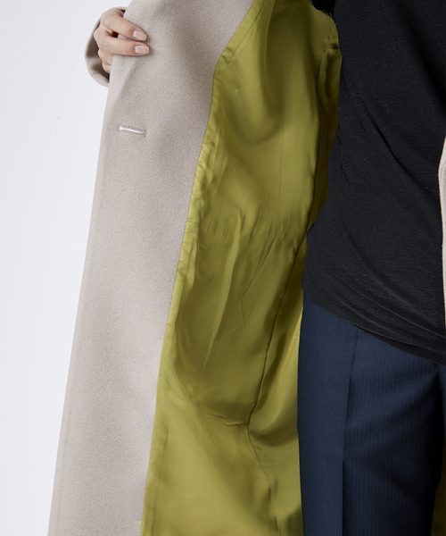 TRUNO by NOISE MAKER（トルノバイノイズメーカー）の「カシミヤ10%入りコクーンチェスターコート（その他アウター・レディース・チャコールグレー/ブラウン/グレー系その他/ベージュ系その他・FREE）」の21枚目の写真