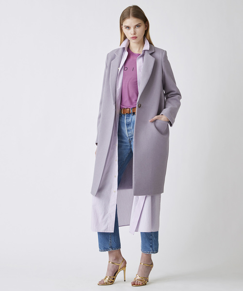 TRUNO by NOISE MAKER（トルノバイノイズメーカー）の「カシミヤ10%入りコクーンチェスターコート（その他アウター・レディース・チャコールグレー/ブラウン/グレー系その他/ベージュ系その他・FREE）」の11枚目の写真