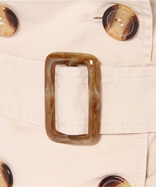 Auntie Rosa（アンティローザ）の「トレンチコート（トレンチコート・レディース・ベージュ/ナチュラル・LARGE/SMALL/MEDIUM）」の10枚目の写真