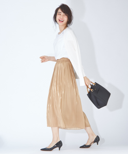 Au BANNISTER（オゥバニスター）の「50mmポインテッドセパレートパンプス（パンプス・レディース・ブラック/ベージュ/イエロー/カーキ・34/35/36/37/38/39/40）」の11枚目の写真