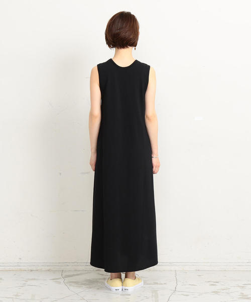 【ユナイテッドアローズ】BEAUTY &YOUTH ノースリーブワンピース BEAUTY&YOUTH ユナイテッドアローズブラック ノースリーブ