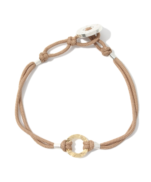 JOURNAL STANDARD（ジャーナルスタンダード）の「GINA STEWART COX /　ジーナスチュワートコックス　CORE RING GOLD ブレスレット（ブレスレット・レディース・ブルー/オレンジ/イエロー/ライトグリーン/ブラウン系その他・FREE）」の2枚目の写真