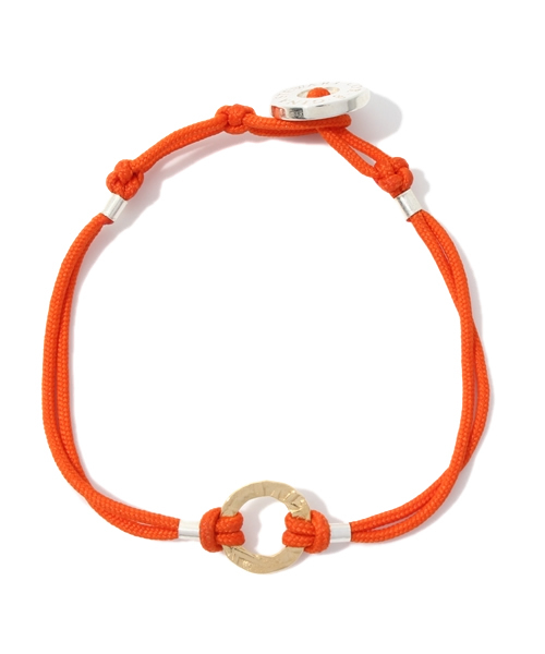 JOURNAL STANDARD（ジャーナルスタンダード）の「GINA STEWART COX /　ジーナスチュワートコックス　CORE RING GOLD ブレスレット（ブレスレット・レディース・ブルー/オレンジ/イエロー/ライトグリーン/ブラウン系その他・FREE）」の5枚目の写真