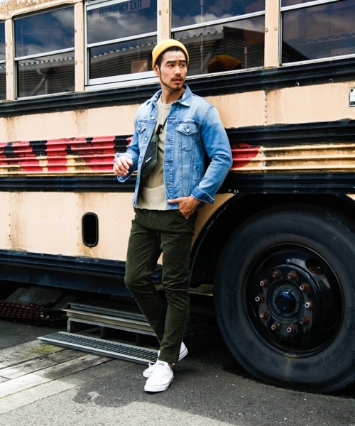 BAYFLOW（ベイフロー）の「コーデュロイスリムパンツ 18AW（その他パンツ・メンズ・ブラック/ベージュ/カーキ・SMALL/MEDIUM/LARGE/X-LARGE）」の5枚目の写真