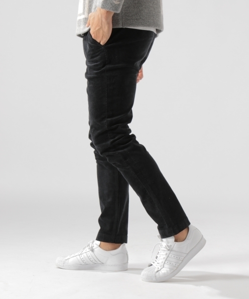 BAYFLOW（ベイフロー）の「コーデュロイスリムパンツ 18AW（その他パンツ・メンズ・ブラック/ベージュ/カーキ・SMALL/MEDIUM/LARGE/X-LARGE）」の6枚目の写真