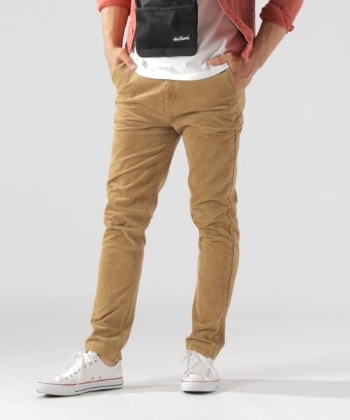BAYFLOW（ベイフロー）の「コーデュロイスリムパンツ 18AW（その他パンツ・メンズ・ブラック/ベージュ/カーキ・SMALL/MEDIUM/LARGE/X-LARGE）」の7枚目の写真