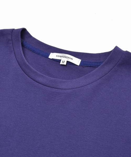 MinoriTY（マイノリティ）の「バイカラーポンチ素材8分袖ビッグTシャツ（Tシャツ/カットソー・メンズ・ホワイト系その他/ブラック系その他/グレー系その他/ブラウン系その他/グリーン系その他/パープル系その他・M/L）」の17枚目の写真