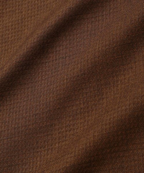 ADAM ET ROPE'（アダムエロペ）の「ドビーシャツブルゾン（その他アウター・メンズ・ダークブラウン/ネイビー・M/L）」の14枚目の写真