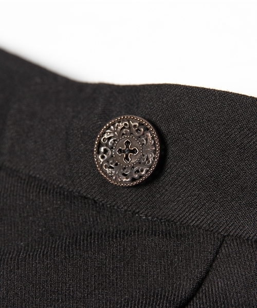 Soareak（ソアリーク）の「タックテーパードパンツ（スラックス・レディース・ブラック/グレー/オレンジ・SMALL/MEDIUM）」の11枚目の写真