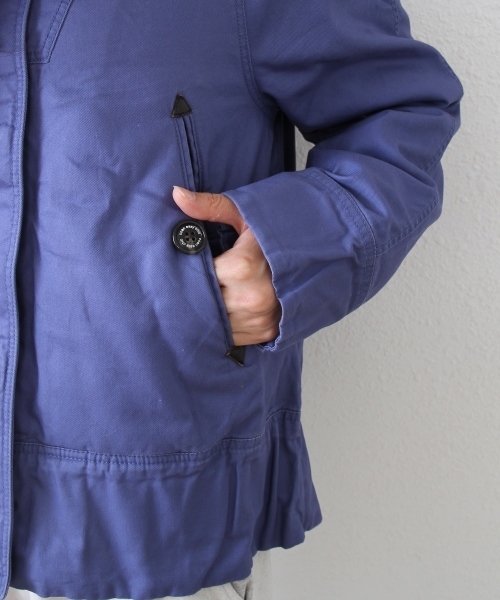 coen（コーエン）の「ショートモッズコート§（モッズコート・レディース・モカ/オリーブ/ロイヤルブルー・MEDIUM/LARGE）」の8枚目の写真