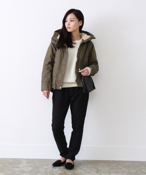 coen（コーエン）の「ショートモッズコート§（モッズコート・レディース・モカ/オリーブ/ロイヤルブルー・MEDIUM/LARGE）」の11枚目の写真