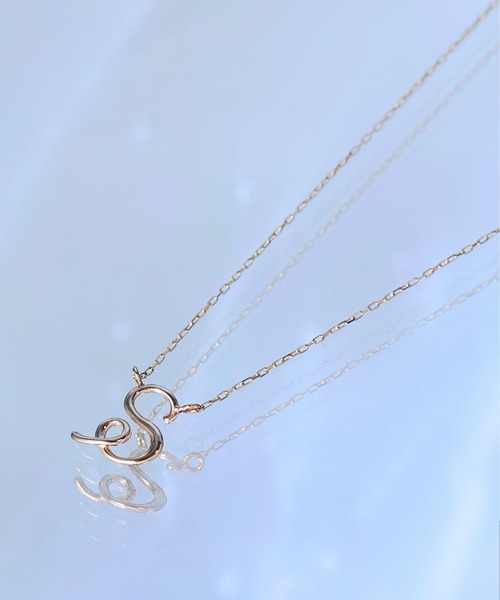 K10】イニシャルネックレス/40.5cm（ネックレス）｜JUPITER