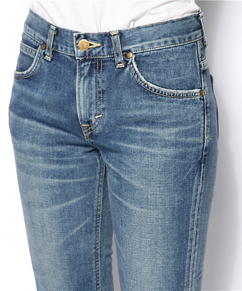 NANO universe（ナノユニバース）の「Lee/NU別注 テーパードスリム   デニムパンツ（デニムパンツ・レディース・インディゴブルー/ホワイト/ブラック・X-SMALL/SMALL/MEDIUM）」の6枚目の写真