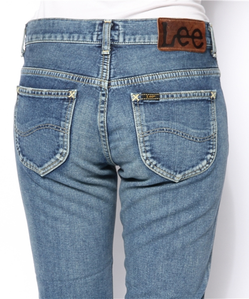 NANO universe（ナノユニバース）の「Lee/NU別注 テーパードスリム   デニムパンツ（デニムパンツ・レディース・インディゴブルー/ホワイト/ブラック・X-SMALL/SMALL/MEDIUM）」の7枚目の写真