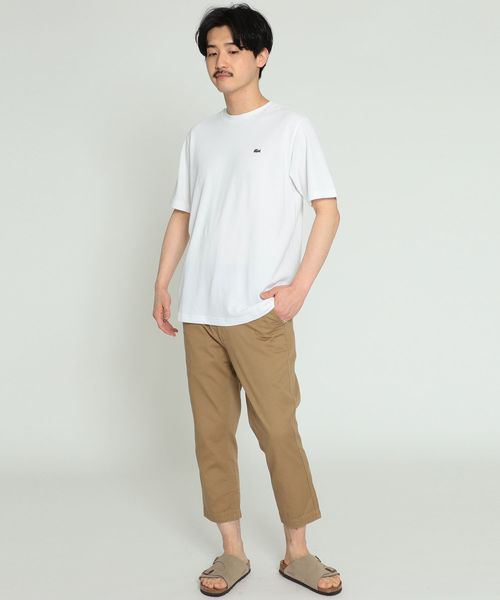 LACOSTE(ラコステ)の「LACOSTE / 鹿の子クルーネックTシャツ(Tシャツ/カットソー・メンズ・ホワイト/ブラック/ネイビー・4/3/5)」の21枚目の写真