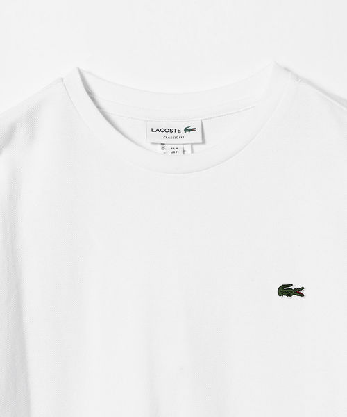 LACOSTE(ラコステ)の「LACOSTE / 鹿の子クルーネックTシャツ(Tシャツ/カットソー・メンズ・ホワイト/ブラック/ネイビー・4/3/5)」の17枚目の写真