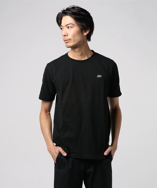 LACOSTE(ラコステ)の「LACOSTE / 鹿の子クルーネックTシャツ(Tシャツ/カットソー・メンズ・ホワイト/ブラック/ネイビー・4/3/5)」の8枚目の写真