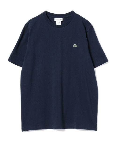 LACOSTE(ラコステ)の「LACOSTE / 鹿の子クルーネックTシャツ(Tシャツ/カットソー・メンズ・ホワイト/ブラック/ネイビー・4/3/5)」の4枚目の写真