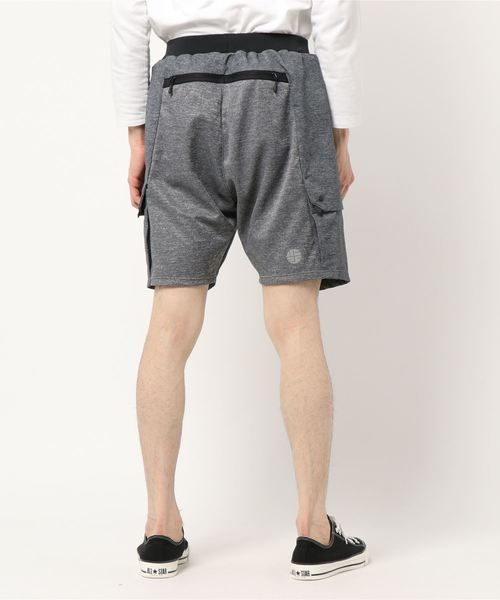 新品タグ付 Sサイズ アルクフェニックス ハーフパンツ タブショーツ リフレクター ヘザー クールドッツ alk henix tab shorts グレー alk phenix（アルクフェニックス）の「ALK PHENIX/アルク