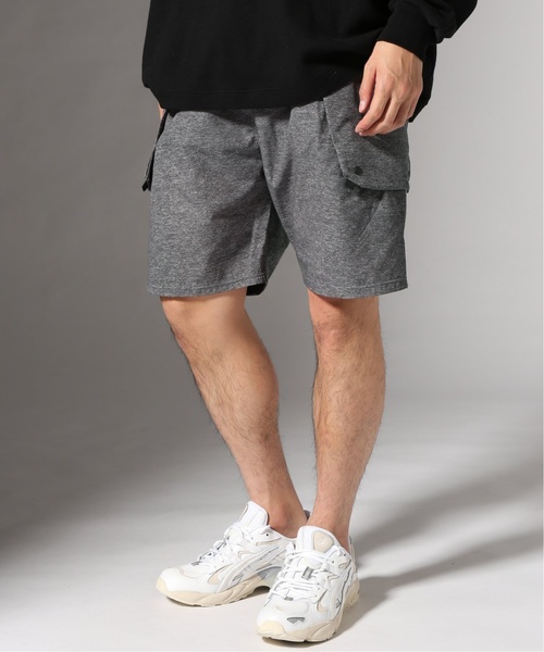 新品タグ付 Sサイズ アルクフェニックス ハーフパンツ タブショーツ リフレクター ヘザー クールドッツ alk henix tab shorts グレー alk phenix（アルクフェニックス）の「ALK PHENIX/アルク