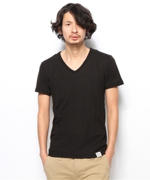 AZUL by moussy | COOLタックフライスVネック半袖T(Tシャツ/カットソー)