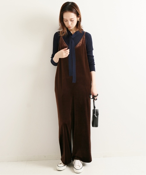 IENA LA BOUCLE(イエナラブークル)の「IENA LA BOUCLE laspalmas タイ付きヘンリーネックニット◆(ニット/セーター・レディース・ベージュ/ネイビー/ブラウン/ピンク・FREE)」の21枚目の写真